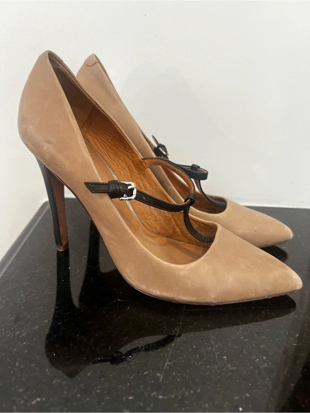 Coach t trap high heels 7,5